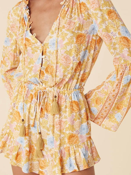 Enchanted Wood Romper in Dandelion