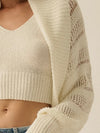 Jet Sweater Set in Off White