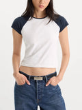 The Raglan Tee in Chalk