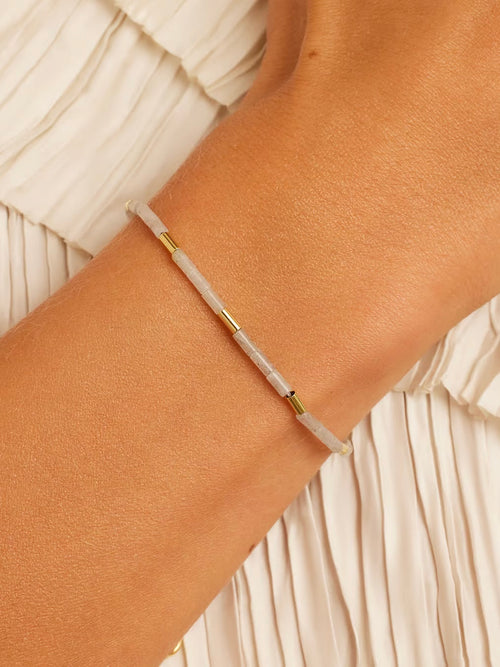 Power Gemstone Tatum Bracelet for Balance/Labradorite