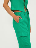 Amara Pant in Mediterranean Mint