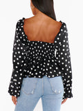 Atiana Top in Polka Dot Luxe