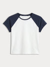 The Raglan Tee in Chalk
