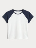 The Raglan Tee in Chalk