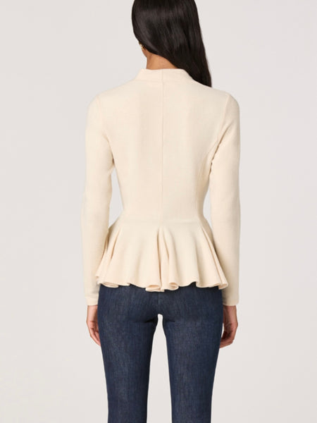Dayna Wrap Top in Vanilla