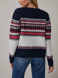 Nordic Nomad Sweater in White