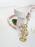 San Tropez Charm Necklace in Neutral