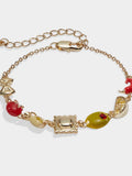 Pasta Girl Linear Bracelet