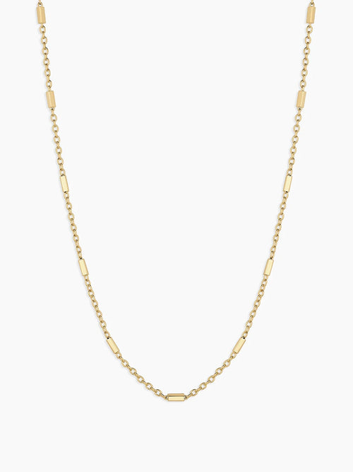 Tatum Necklace 19" in Gold