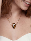 Solstice Necklace in Tiger's Eye