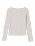Silva Long Sleeve Tee in Whitecap Grey