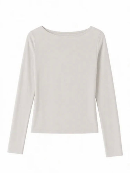 Silva Long Sleeve Tee in Whitecap Grey