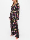 Classic PJ Set in Holiday Cocktails Silky