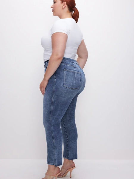 Good Curve Straight Light Compression Jeans