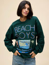 The Beach Boys Silver Anniversary BF Crew in Pine