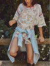 Ziggy Printed Shortall in Sun Drenched Combo