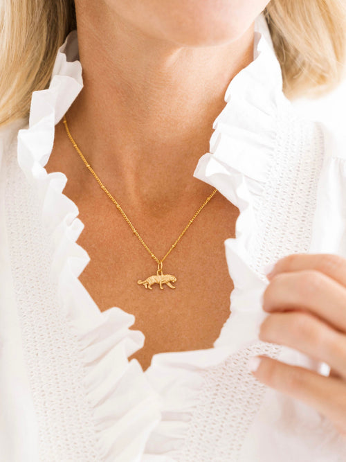 Dainty Tiger Necklace