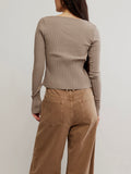Tilly Long Sleeve in Fallen Rock