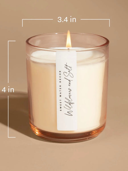 Cozy Season Glass Jar 12oz Candle
