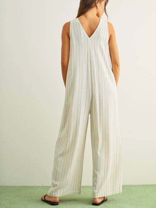 All For Onesie Jumpsuit in Cream