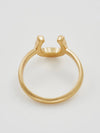 Lucky In Love Horseshoe Ring