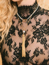Pearl Large Carabiner Necklace
