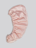 Satin Wrapped Hair Towel in Blush