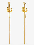 Twisted Sailor Knot Earrings