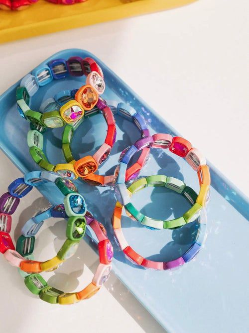 Rainbow Gemstone Bracelet