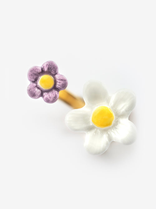 Flower Candy Face to Face Ring
