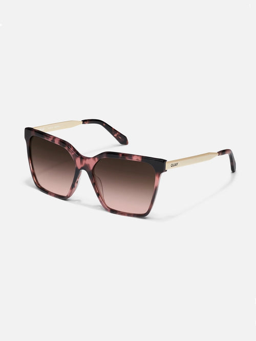 Level Up Remixed Sunnies in Rose Tort & Brown Rose