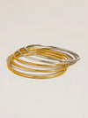 Olyss Thin Bangle Set in Multi