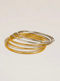 Olyss Thin Bangle Set in Multi