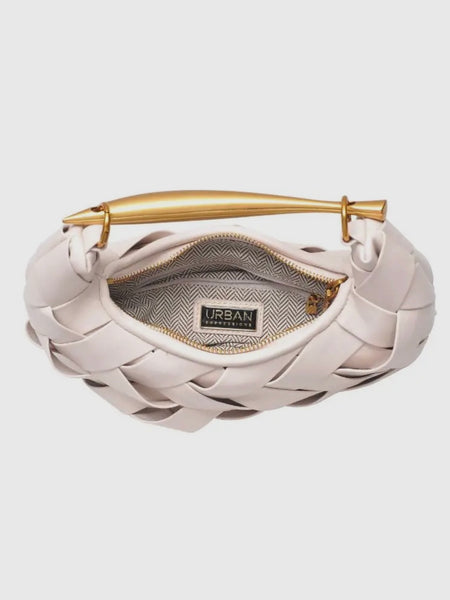 Ursula Woven Bag in Ivory
