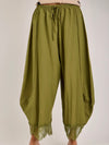 She's The Boss Balloon Pants in Green
