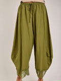 She's The Boss Balloon Pants in Green