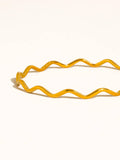 Hadley Wavy Bangle Bracelet