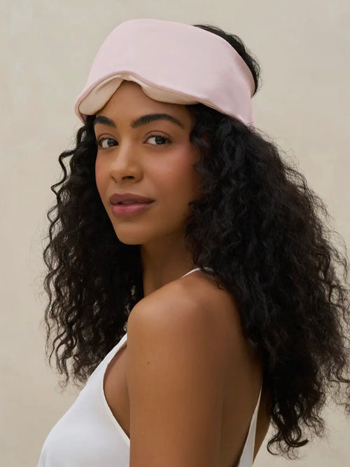 Blush Contour Pillow Eye Mask