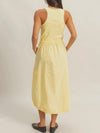 Takes Two To Cargo Dress in Yellow