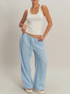 Bring The Gingham Pant in Blue