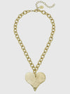 Gold Heart Necklace
