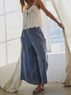 Oh My Gauze Pant in Washed Blue