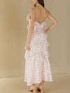 Don't Make Me Blush Maxi in Pink Floral