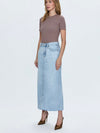 Raye Denim Skirt in Jardin