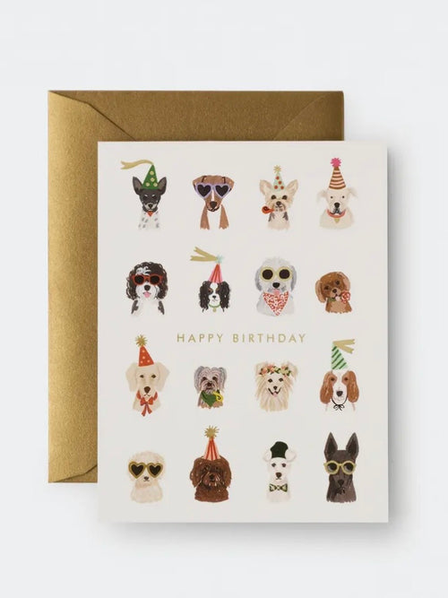 Party Pups Birthday Card