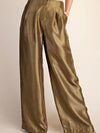 Pedal To The Metal(lic) Pant in Olive