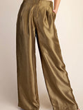 Pedal To The Metal(lic) Pant in Olive