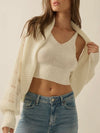 Jet Sweater Set in Off White
