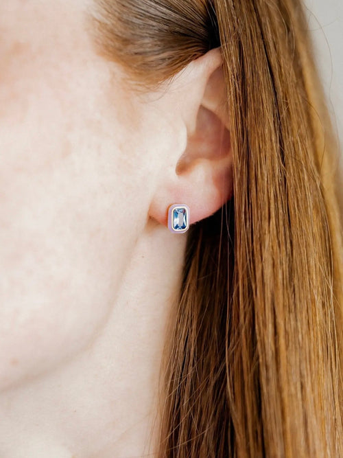 Gemstone Screwback Studs