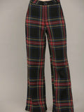 A Treat in Tartan Pant in Black